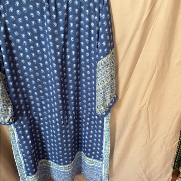 Blue Patterned Boho Dress Gap - Picture 11 of 11